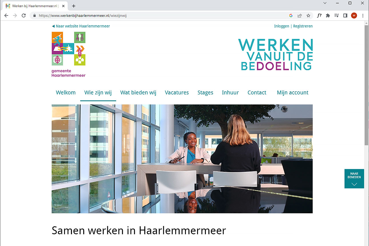 Foto's voor recruitment vacature websites werken bij